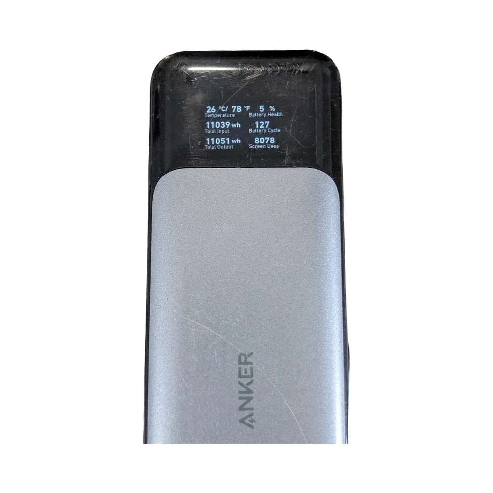 Mm1P Anker Power Bank 737 24000mAh Powercore 140W Max Smart Display *Parts Only*